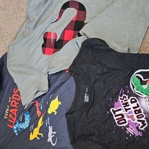 $9 ADD TO BUNDLE TO LOWER PRICE Hydro Flask Sky Blue and W3 Cat & Jack Gray Tees